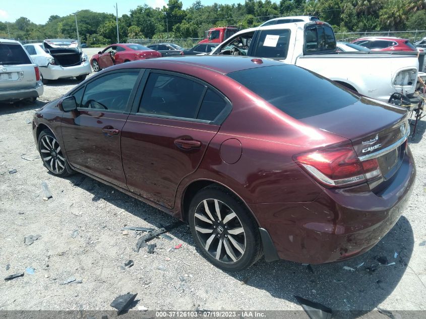 2015 HONDA CIVIC SEDAN EX-L - 19XFB2F95FE044761