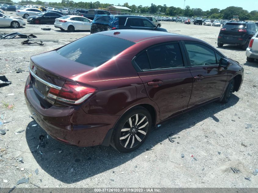 2015 HONDA CIVIC SEDAN EX-L - 19XFB2F95FE044761