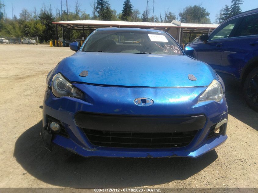2016 SUBARU BRZ LIMITED - JF1ZCAC10G9603504
