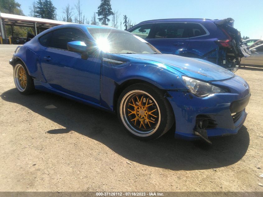 2016 SUBARU BRZ LIMITED - JF1ZCAC10G9603504