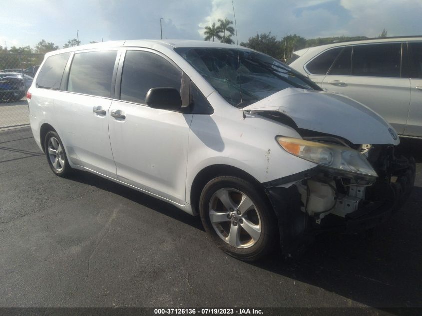 2013 TOYOTA SIENNA - 5TDZK3DC6DS33567