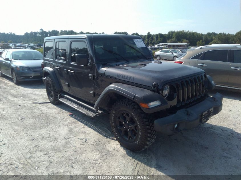 2020 JEEP WRANGLER UNLIMITED WILLYS - 1C4HJXDN6LW159251