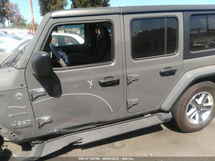 2020 JEEP WRANGLER UNLIMITED SAHARA - 1C4HJXEN8LW261875