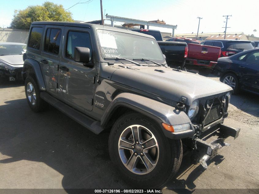 2020 JEEP WRANGLER UNLIMITED SAHARA - 1C4HJXEN8LW261875