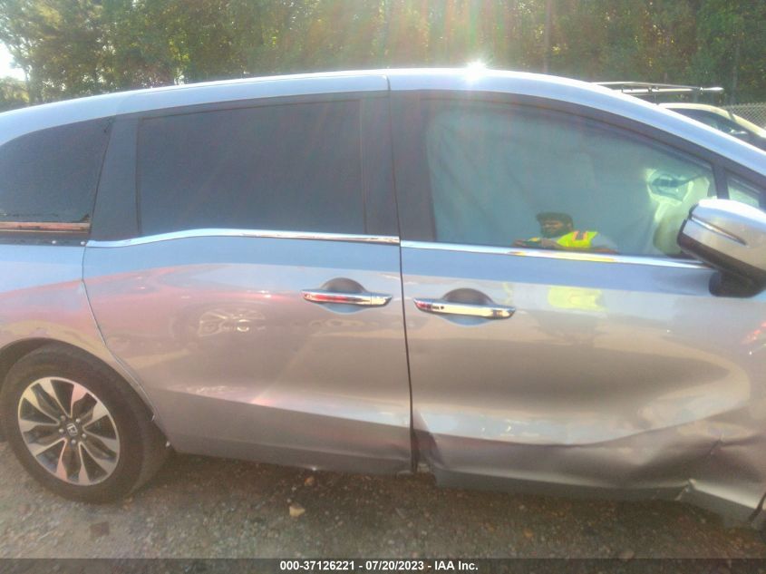 2021 HONDA ODYSSEY EXL - 5FNRL6H73MB024593