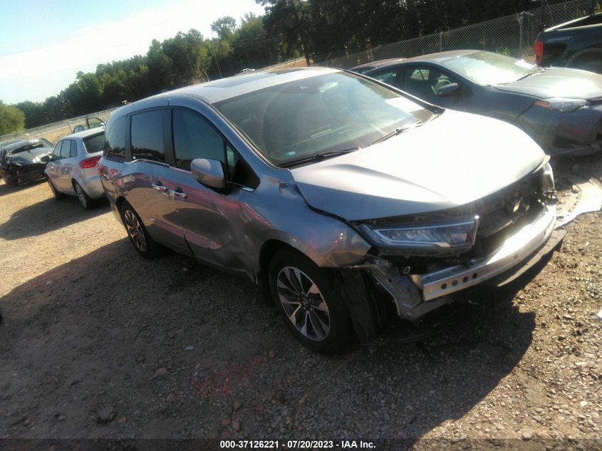 2021 HONDA ODYSSEY EXL - 5FNRL6H73MB024593