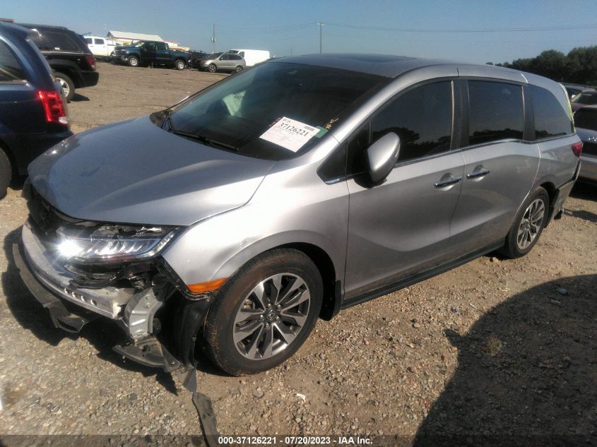 2021 HONDA ODYSSEY EXL - 5FNRL6H73MB024593