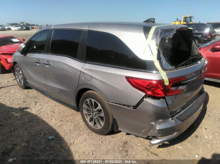 2021 HONDA ODYSSEY EXL - 5FNRL6H73MB024593