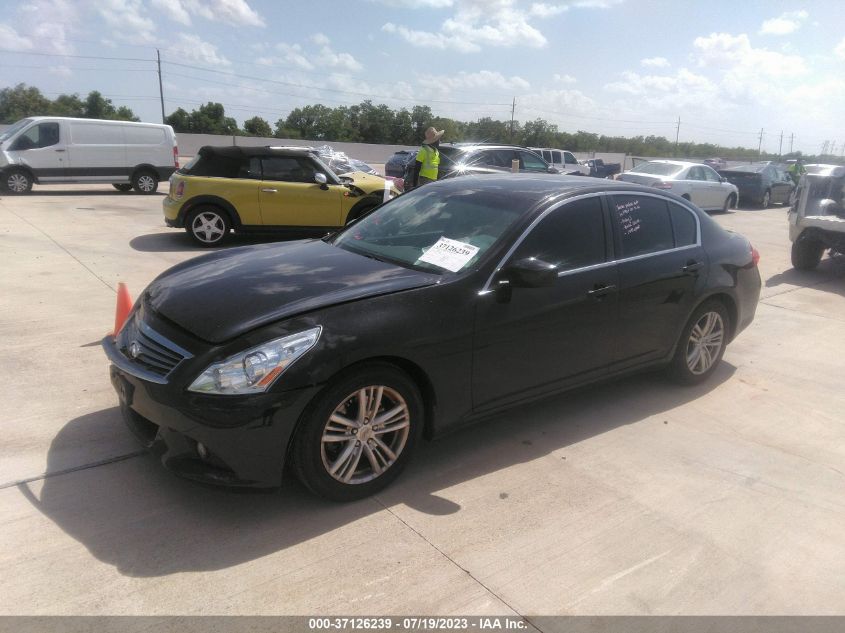 2013 INFINITI G37 SEDAN JOURNEY JN1CV6APXDM306332