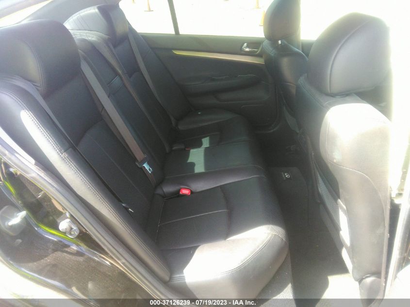 2013 INFINITI G37 SEDAN JOURNEY JN1CV6APXDM306332