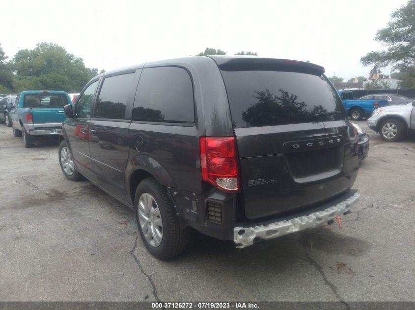 2016 DODGE GRAND CARAVAN SE - 2C4RDGBG8GR145480