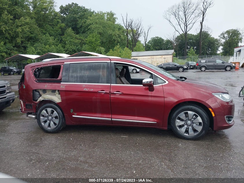 VIN 2C4RC1N76JR213259 2018 CHRYSLER PACIFICA HYBRID LIMITED