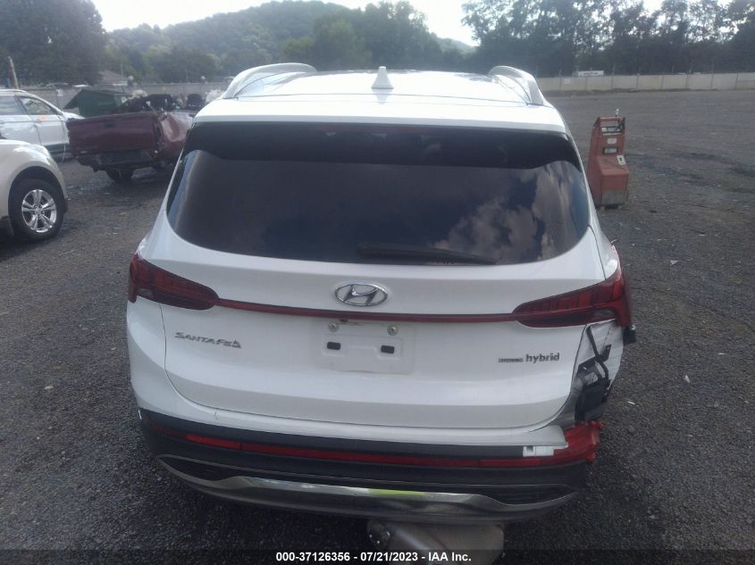 2022 HYUNDAI SANTA FE HYBRID SEL PREMIUM KM8S3DA13NU022813