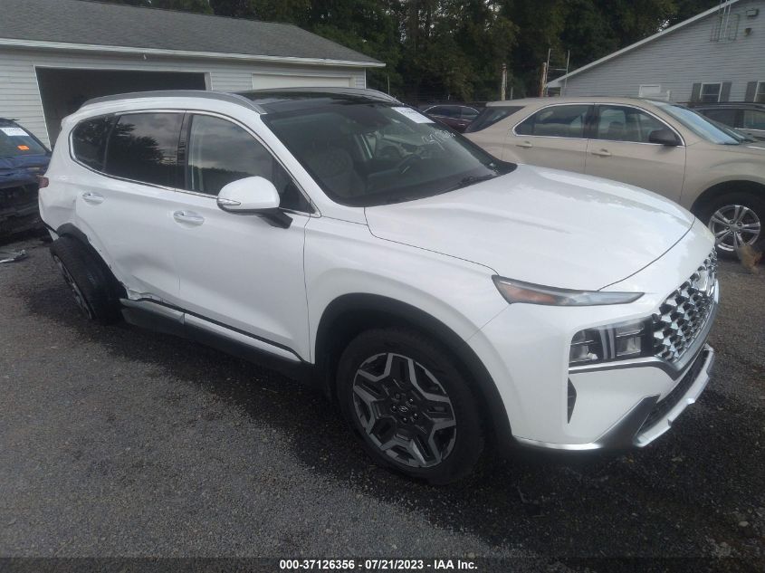 2022 HYUNDAI SANTA FE HYBRID SEL PREMIUM - KM8S3DA13NU022813
