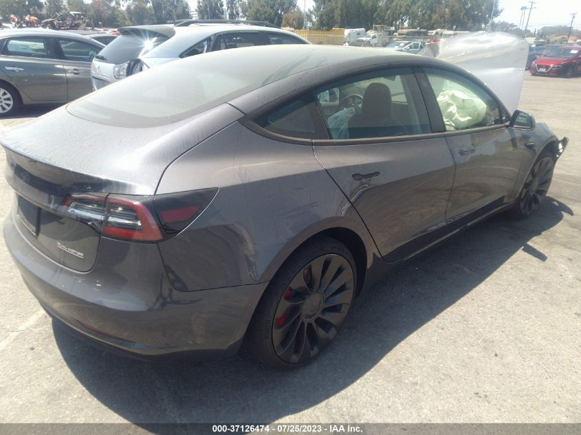 2022 TESLA MODEL 3 - 5YJ3E1ECXNF208340