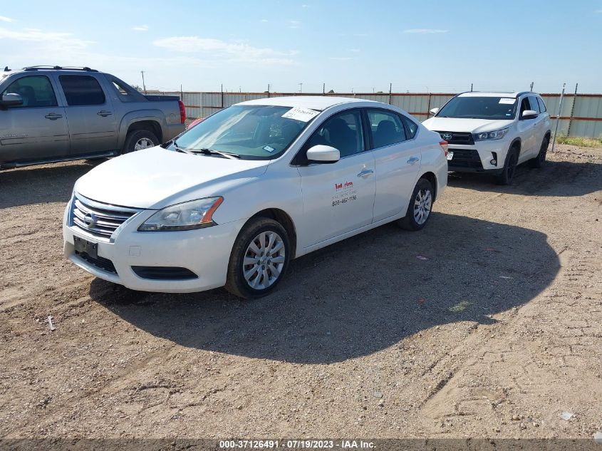 2014 NISSAN SENTRA S/SV/SR/SL - 3N1AB7AP0EL680689