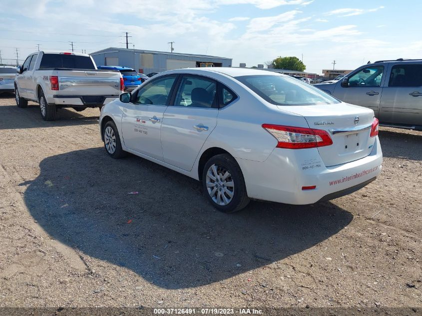 2014 NISSAN SENTRA S/SV/SR/SL - 3N1AB7AP0EL680689