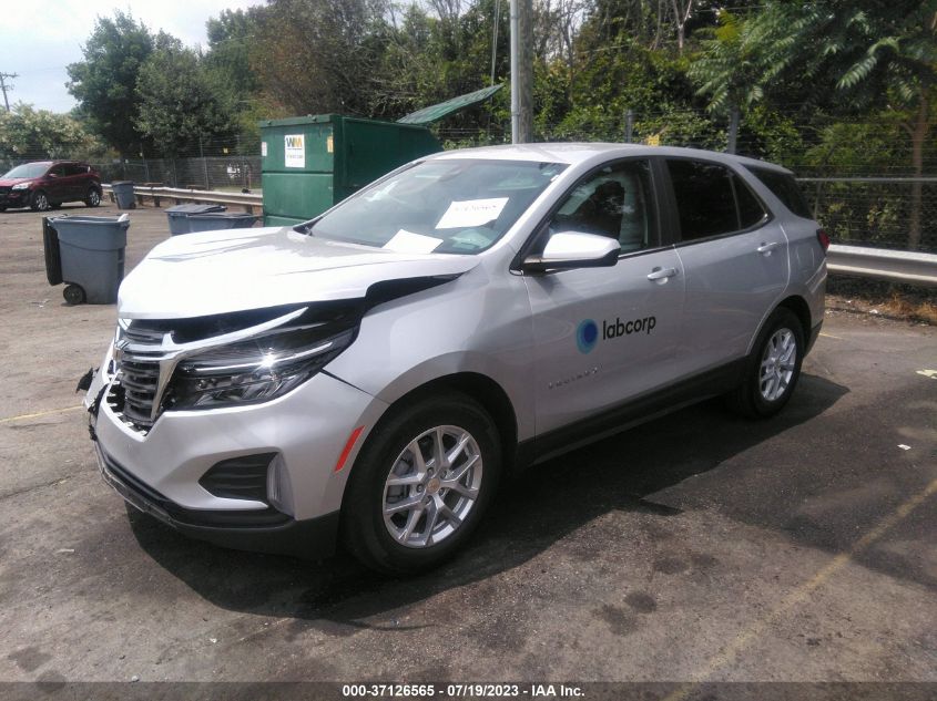 2022 CHEVROLET EQUINOX LT - 2GNAXJEV2N6122794