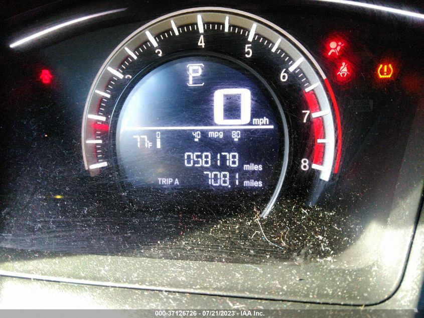 2017 HONDA CIVIC HATCHBACK LX - SHHFK7H23HU410290