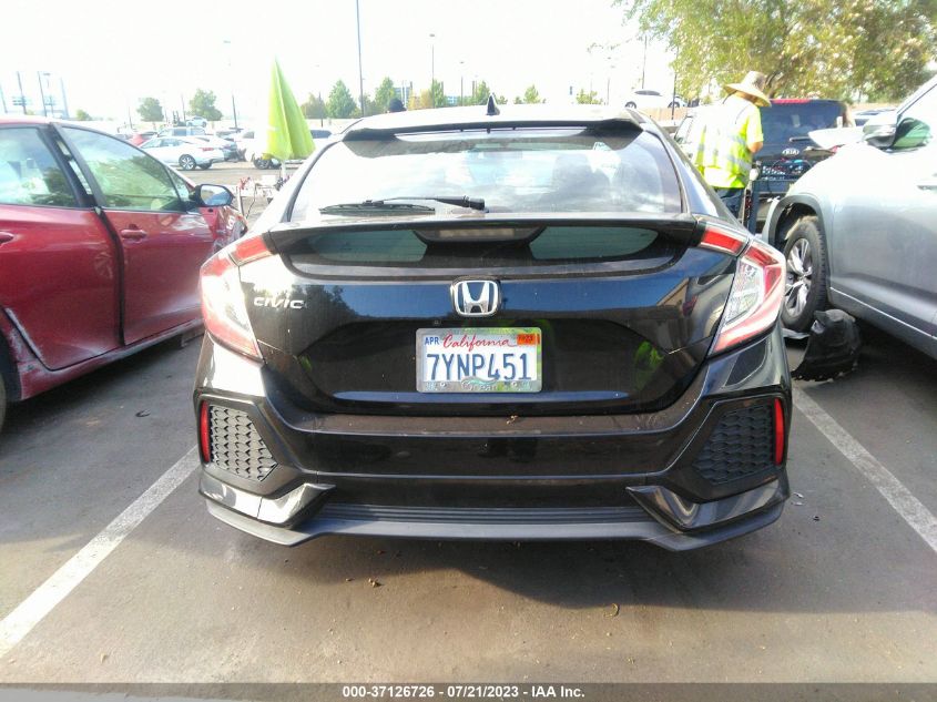 2017 HONDA CIVIC HATCHBACK LX - SHHFK7H23HU410290