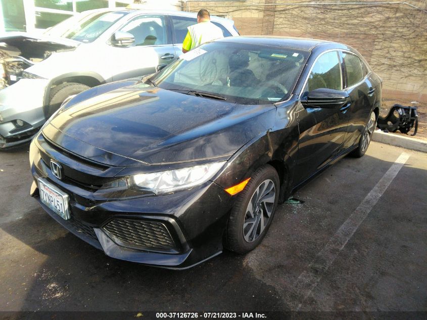 2017 HONDA CIVIC HATCHBACK LX - SHHFK7H23HU410290
