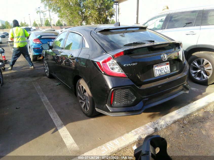2017 HONDA CIVIC HATCHBACK LX - SHHFK7H23HU410290