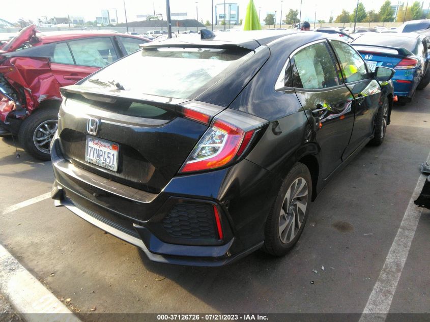 2017 HONDA CIVIC HATCHBACK LX - SHHFK7H23HU410290