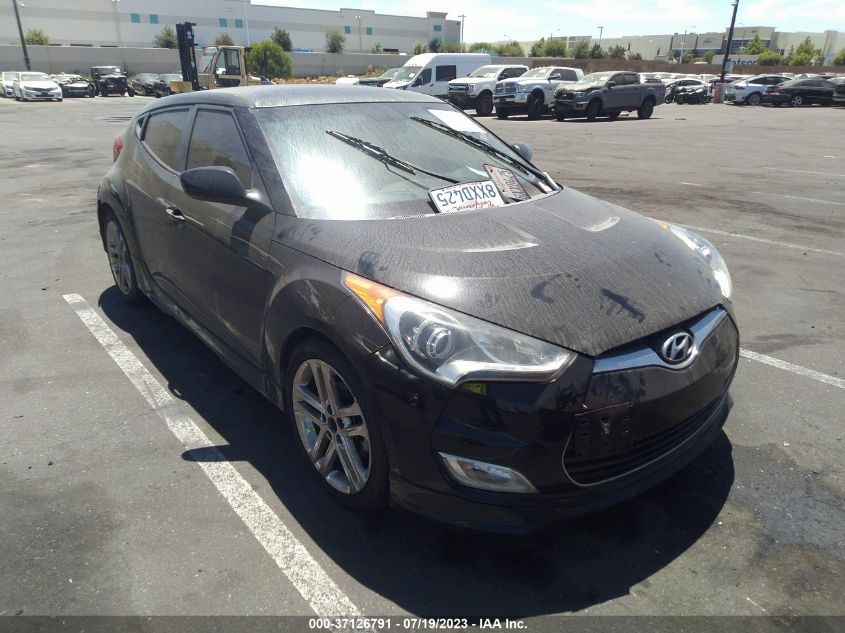 2013 HYUNDAI VELOSTER RE:MIX - KMHTC6AD0DU134137