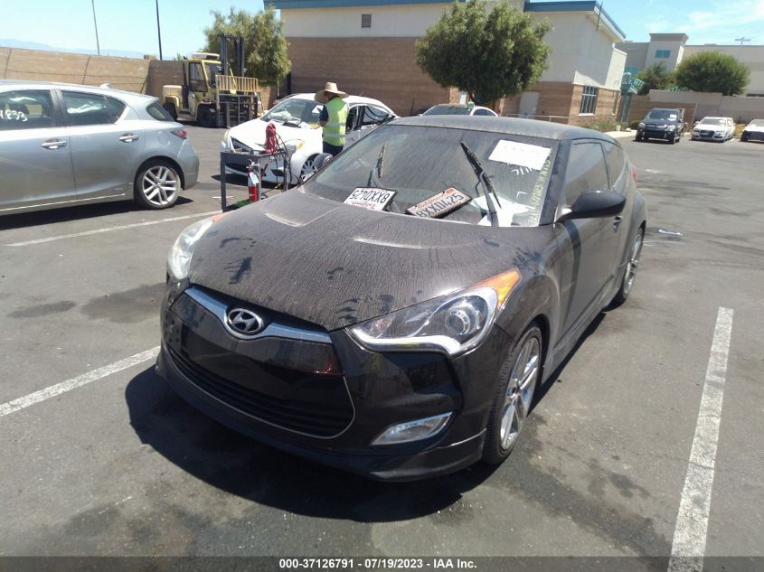 2013 HYUNDAI VELOSTER RE:MIX - KMHTC6AD0DU134137
