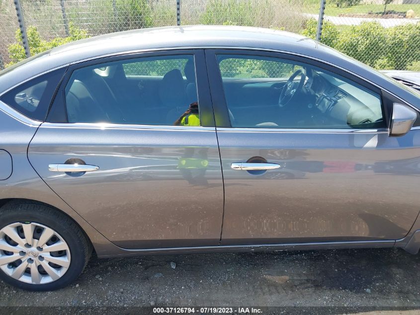 2019 NISSAN SENTRA S - 3N1AB7AP7KY334539