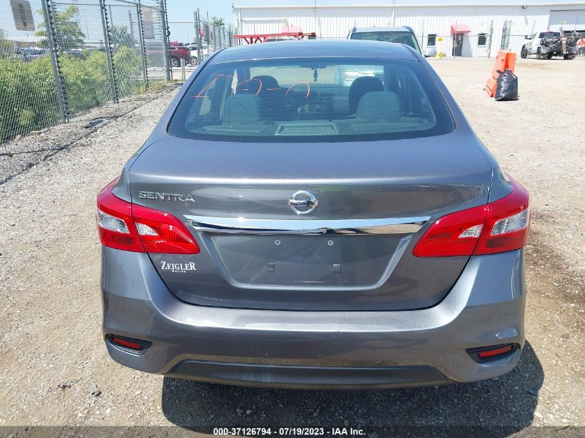 2019 NISSAN SENTRA S - 3N1AB7AP7KY334539