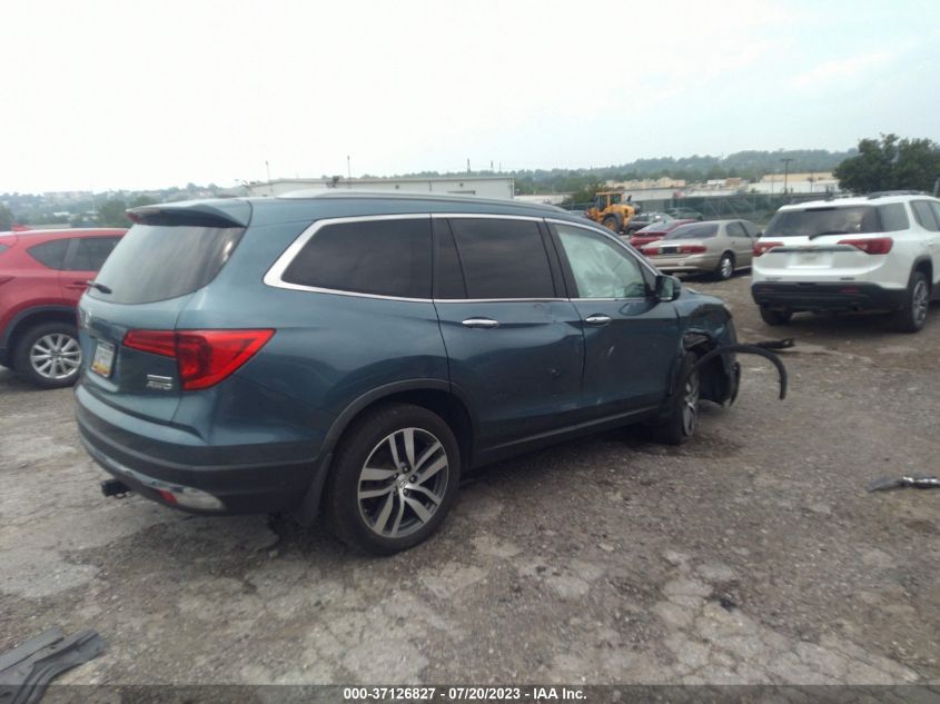 2017 HONDA PILOT TOURING - 5FNYF6H9XHB508769