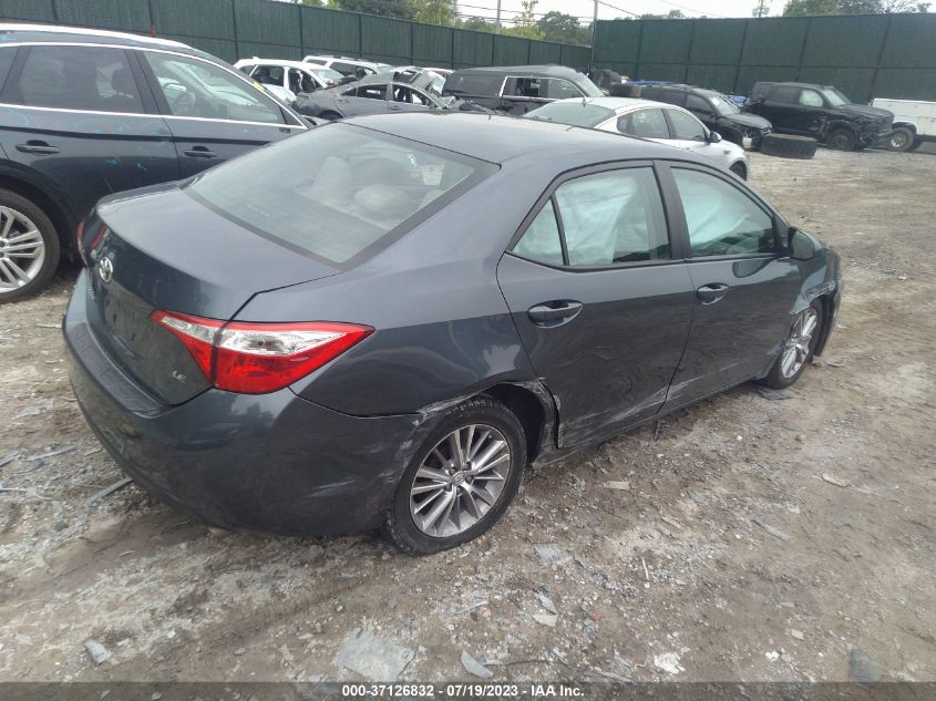 2015 TOYOTA COROLLA L/LE/S/S PLUS/LE PLUS - 2T1BURHE4FC398023