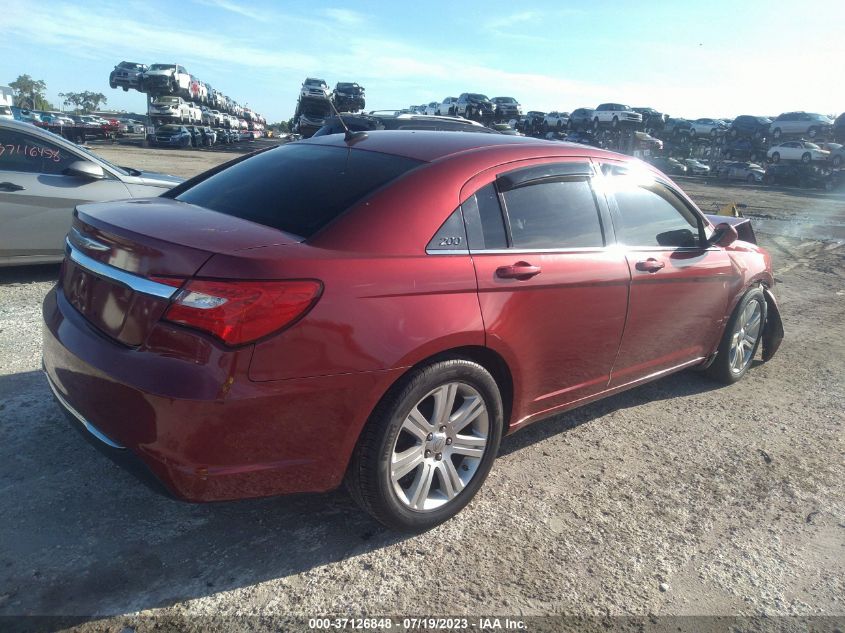 2013 CHRYSLER 200 TOURING - 1C3CCBBB5DN598050