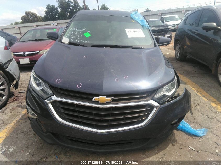 2018 CHEVROLET EQUINOX LT - 3GNAXJEV6JS558642