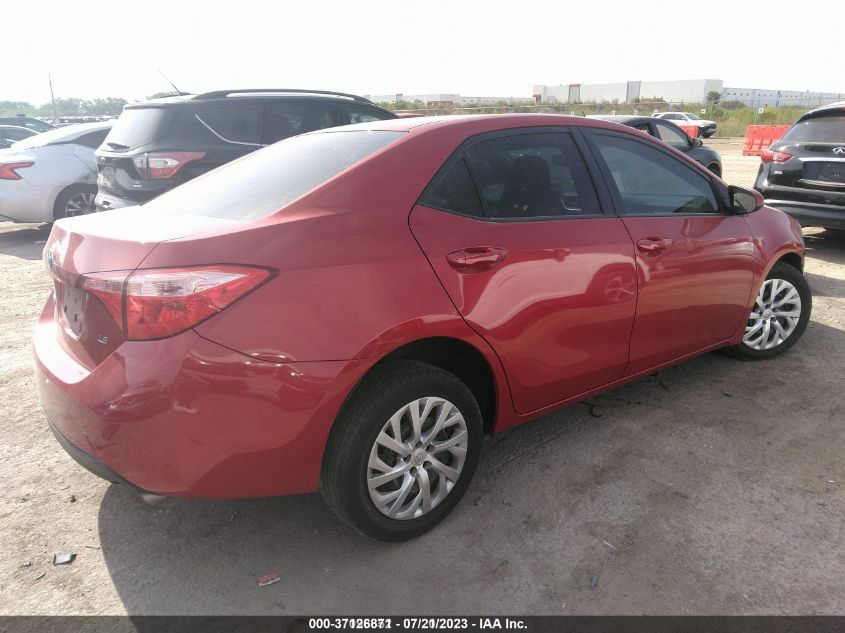 2018 TOYOTA COROLLA L/LE/XLE/SE/XSE - 5YFBURHE2JP843478