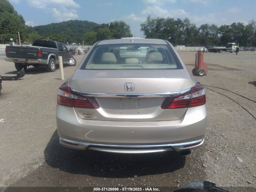 2017 HONDA ACCORD SEDAN EX-L - 1HGCR2F9XHA029839