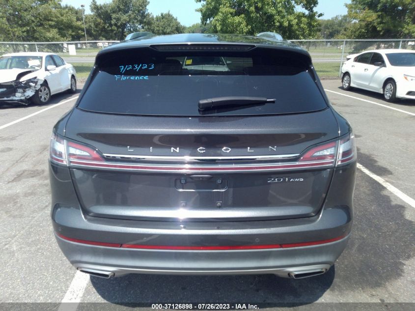 2020 LINCOLN NAUTILUS STANDARD - 2LMPJ8J98LBL27451