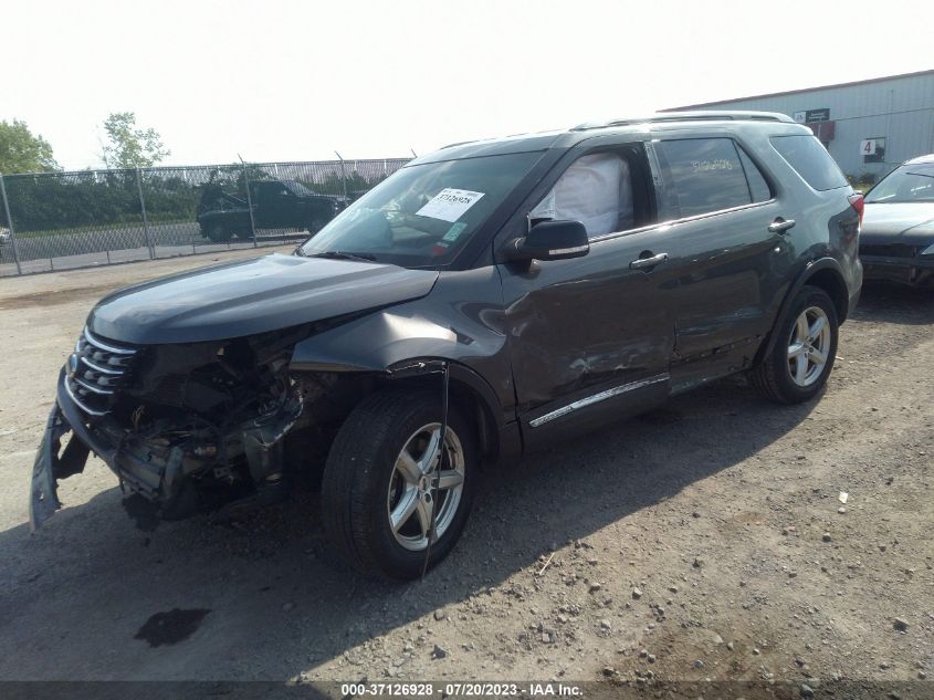 2017 FORD EXPLORER XLT - 1FM5K8DH0HGB05022
