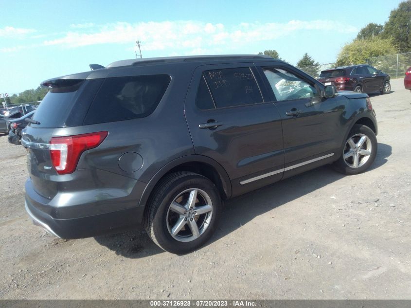 2017 FORD EXPLORER XLT - 1FM5K8DH0HGB05022