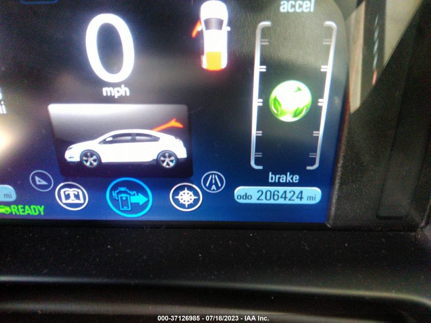 2013 CHEVROLET VOLT - 1G1RA6E41DU120657