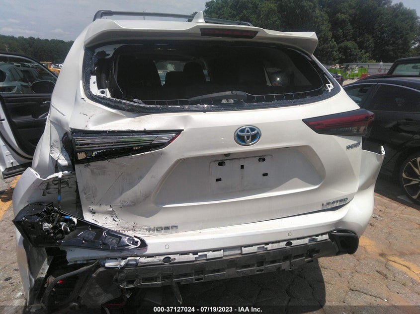 2021 TOYOTA HIGHLANDER HYBRID LIMITED VIN: 5TDDBRCH3MS016147
