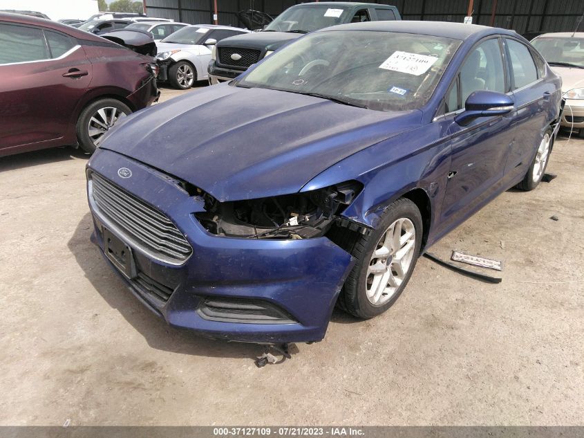 2013 FORD FUSION SE - 3FA6P0H71DR323055