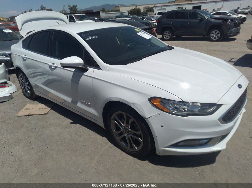 2017 FORD FUSION HYBRID SE - 3FA6P0LU6HR324236