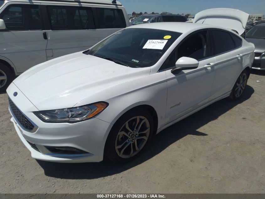 2017 FORD FUSION HYBRID SE - 3FA6P0LU6HR324236