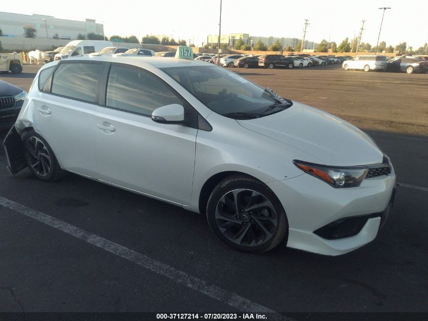 2017 TOYOTA COROLLA IM - JTNKARJE9HJ534216