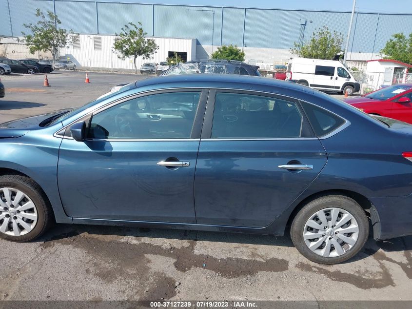 2015 NISSAN SENTRA S/SV/SR/SL - 3N1AB7AP8FY249750