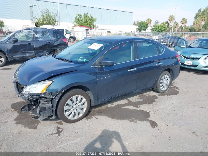 2015 NISSAN SENTRA S/SV/SR/SL - 3N1AB7AP8FY249750