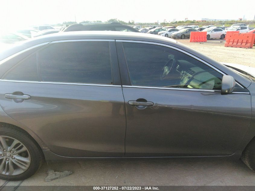 2016 TOYOTA CAMRY XLE/SE/LE/XSE - 4T1BF1FK4GU171791