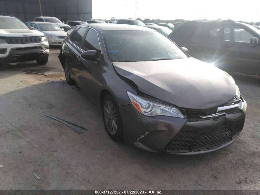 2016 TOYOTA CAMRY XLE/SE/LE/XSE - 4T1BF1FK4GU171791